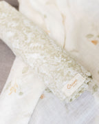 Crane Baby Muslin Swaddle Set of 2 - Willow Dainty Leaf