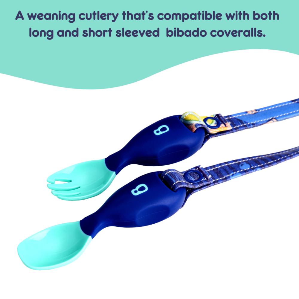 BiBaDo Handi Cutlery- Attachable Weaning Cutlery Set