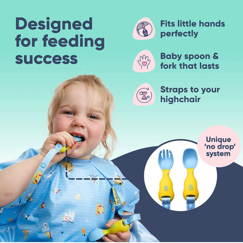 BiBaDo Handi Cutlery- Attachable Weaning Cutlery Set