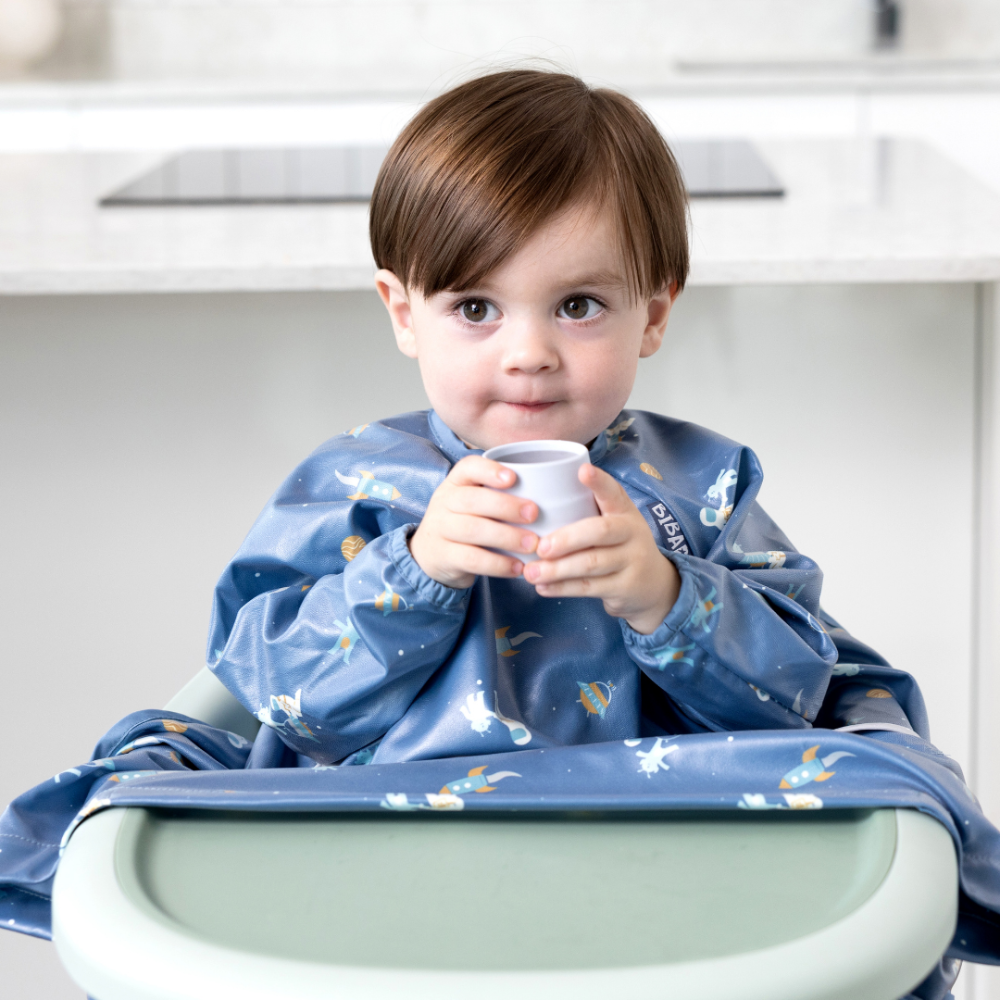 Bibado Long Sleeve Coverall Weaning Bib