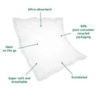 Bambo Nature Disposable Changing Mats (60×60 cm) (10 pcs)