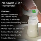 Braun 3 in 1 Non-Contact Forehead Thermometer