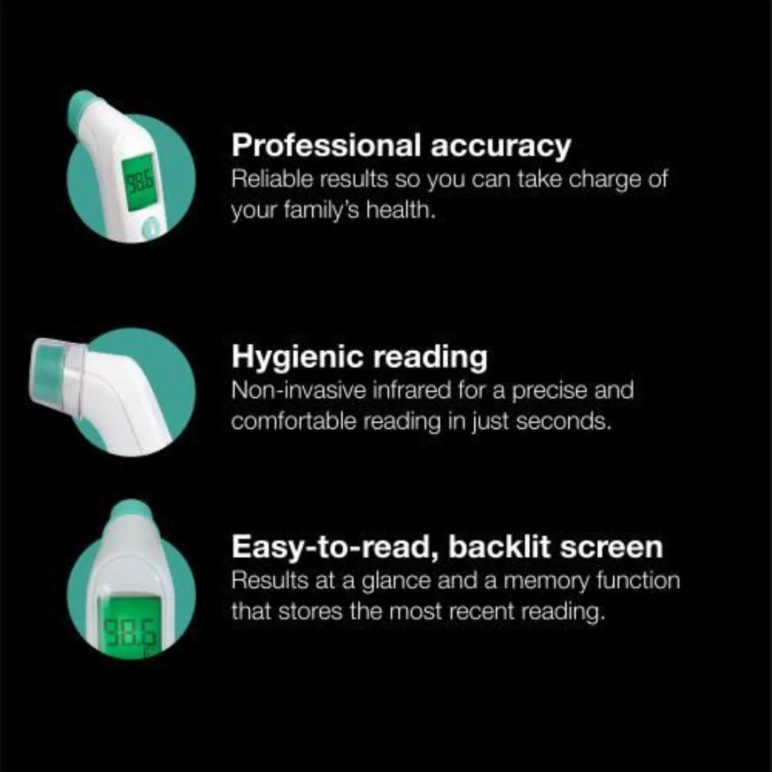 Braun Sensian™ Swipe 5 Forehead Thermometer