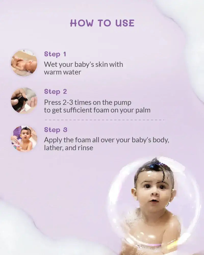 Baby Head to Toe Foam Wash