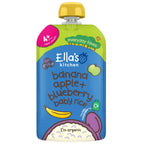 Ella's Kitchen Puree Banana, Apple + Blueberry Baby Rice (100g)