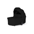 Silver Cross Breez Reversible Carry Cot Flat Recline|Height Adjustable Seat|Easy Fold|Rain Cover |0 to 6MY |Upto 9Kg - Onyx