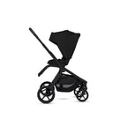 Silver Cross Breez Reversible Seat Stroller with Flat Recline|Height Adjustable Seat|All Terrain - All Wheel Suspension|One Hand Fold|Rain Cover & Post Adapt|0 to 4Y |Upto 22Kg - Onyx