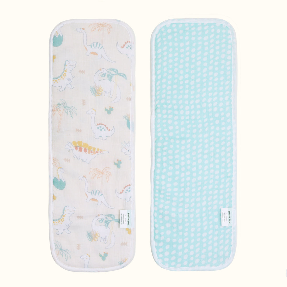 Abracadabra Burp Pad - D for Dino