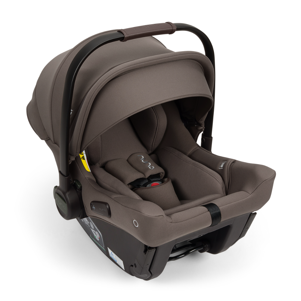 Nuna Pipa Urbn Ultra Lightweight Infant Car Seat|TUV Aircraft Certified|Baseless Install with Build in ISOFIX|0-18 Months|Upto 13Kg - Chestnut