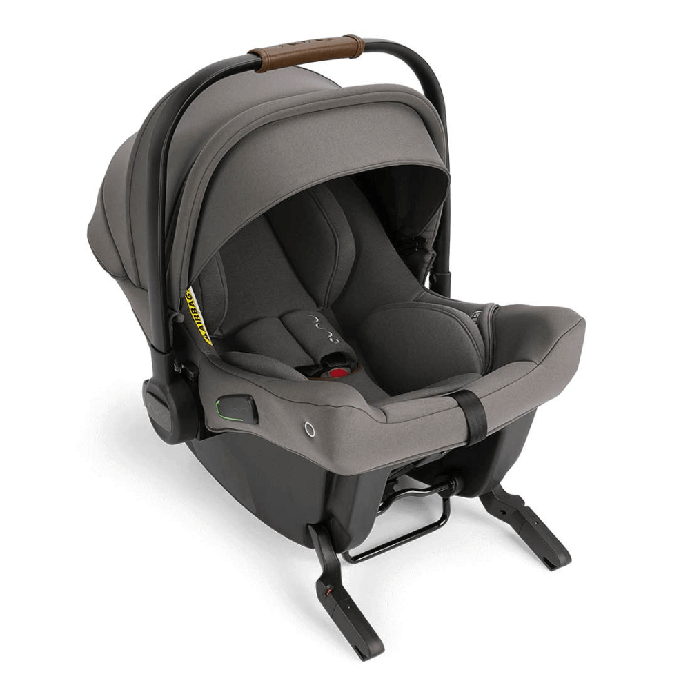 Nuna PIPA urbn Infant Car Seat Granite | Ultra-Lightweight Baby Car Seat with Built-in ISOFIX | TUV Aircraft Certified | 0-18 Months | Up to 13kg