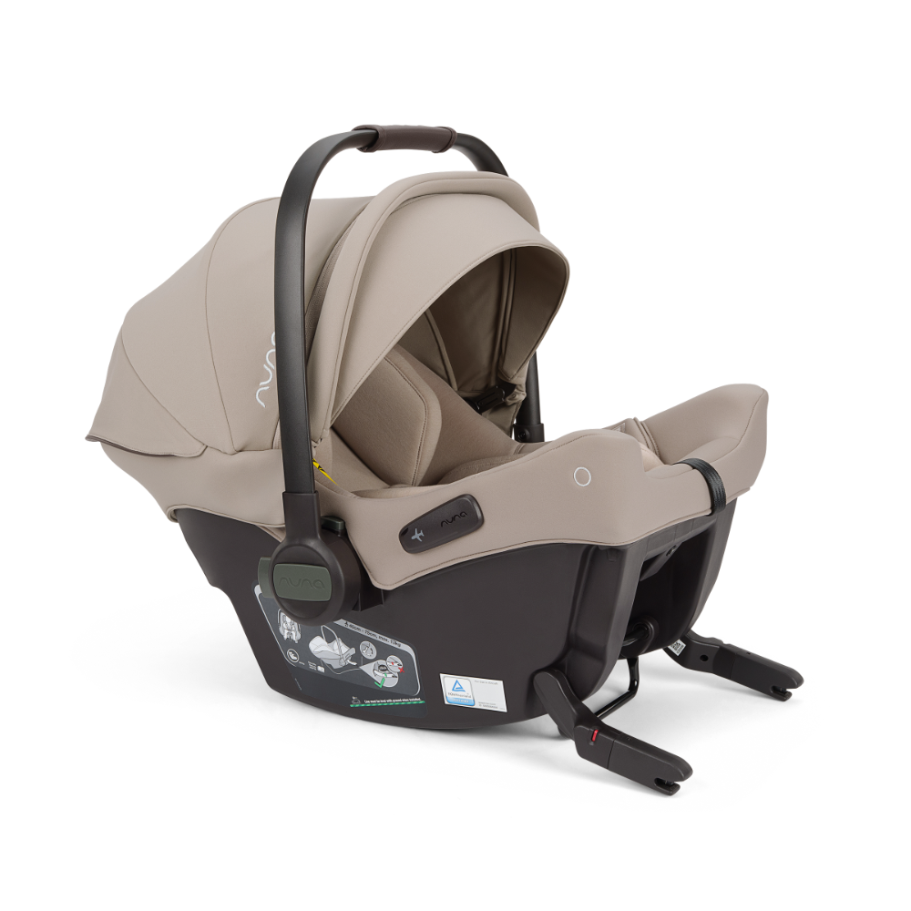 Nuna Pipa Urbn Ultra Lightweight Infant Car Seat|TUV Aircraft Certified|Baseless Install with Build in ISOFIX|0-18 Months|Upto 13Kg - Chateau
