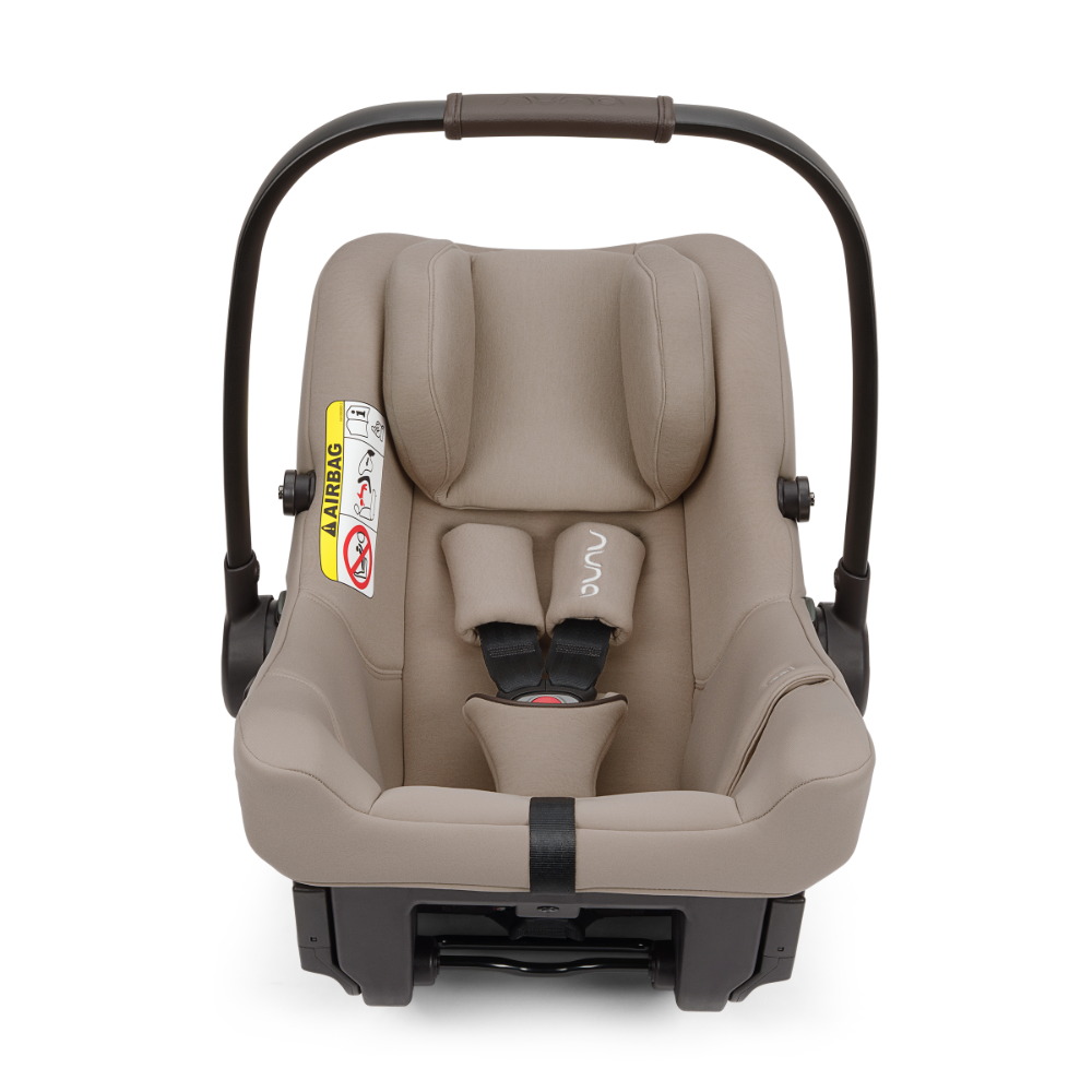 Nuna Pipa Urbn Ultra Lightweight Infant Car Seat|TUV Aircraft Certified|Baseless Install with Build in ISOFIX|0-18 Months|Upto 13Kg - Chateau