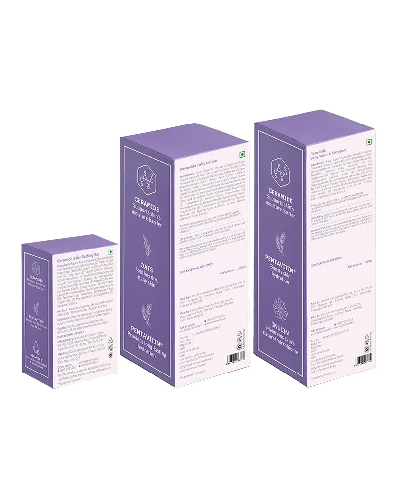Ceramide Baby Daily Care Trio