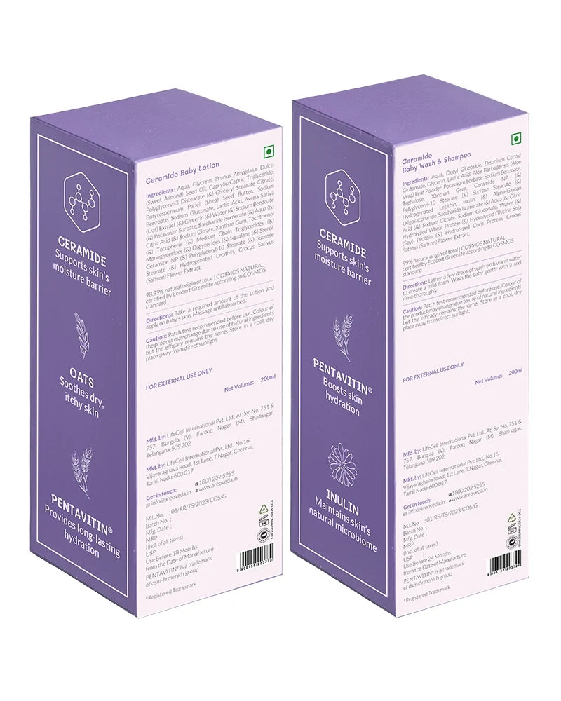 Ceramide Baby Wash & Lotion Duo