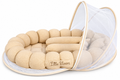 Little Bloom Cloud Nest Baby Lounger With Mosquito Net