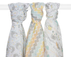Abracadabra Swaddles (Set of 3) Sleepy Friends