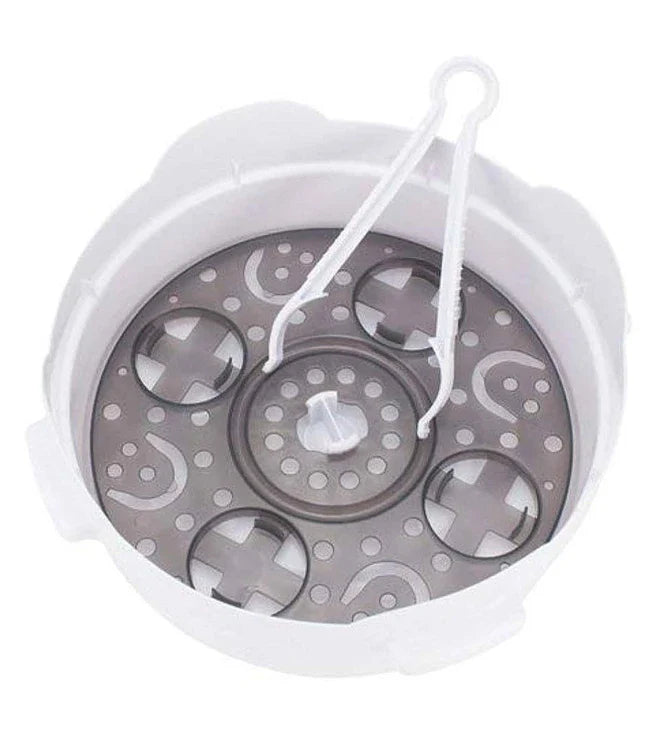 Dr. Brown's Microwave Steam Sterilizer (Grey & White)