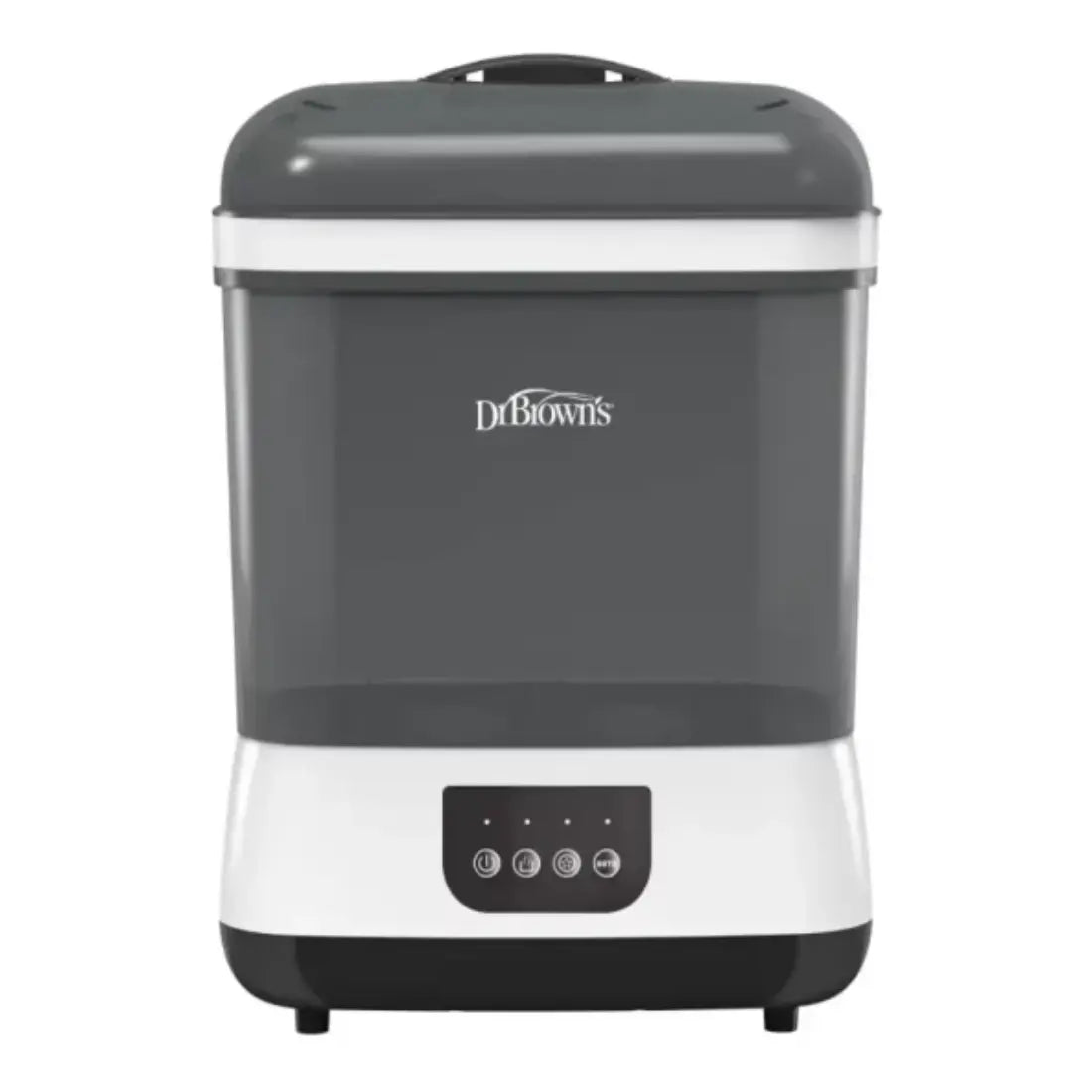 Dr. Brown's Sterilizer And Dryer W/ Air Filter (Plus Extra Filter) Gray E/F Plug (Grey & White)