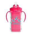 Dr. Brown's 10 oz/300 ml Insulated Straw Cup 1 Pack (Pink)