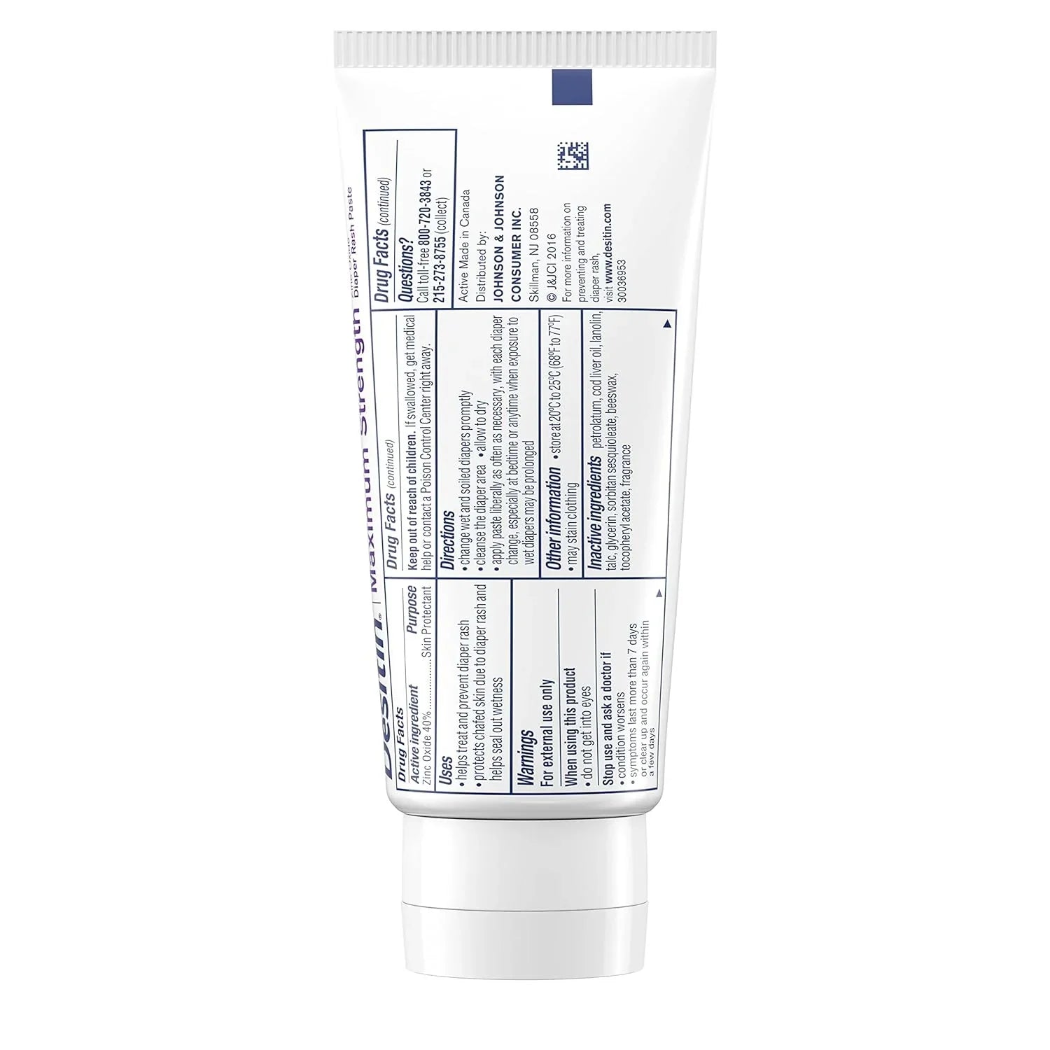 Desitin Maximum Strength Diaper Rash Paste With Zinc Oxide