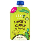 Ella's Kitchen Puree Pears + Apple Baby Rice (120g)