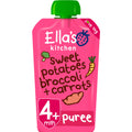 Ella's Kitchen Puree Sweet Potatoes, Broccoli + Carrots (120g)