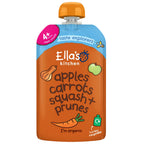 Ella's Kitchen Puree Squash, Carrots, Apples + Prunes (120g)