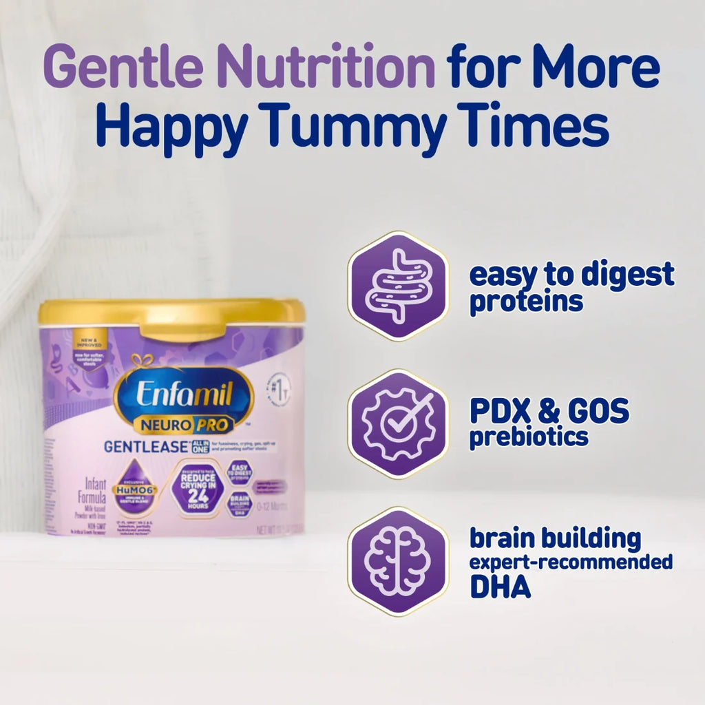 Enfamil NeuroPro Gentlease Infant Formula Refill Pack (0 to 12 Months) (862g)