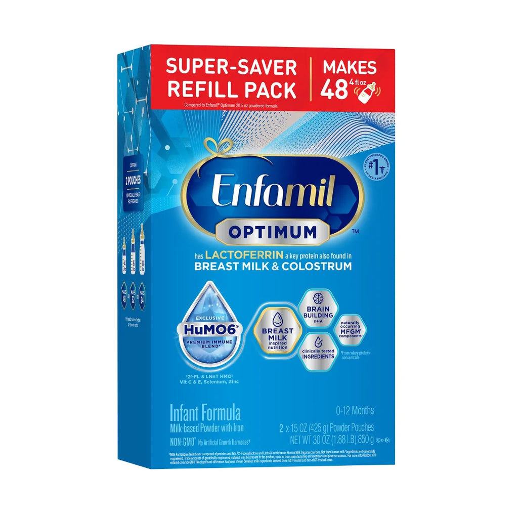 Enfamil Optimum (Enspire) Infant Formula Refill Pack (0 to 12 Months) (850g)