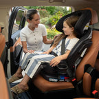 Nuna Exec Next-Car Seat|Front & Rear Facing|Aeroflex Side Impact Protection|0M+|Upto 55Kg|Pewter