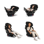 Nuna Exec Next-Car Seat|Front & Rear Facing|Aeroflex Side Impact Protection|0M+|Upto 55Kg|Pewter
