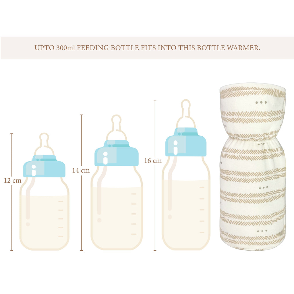Crane Baby Bottle Cover/Warmer - Ezra