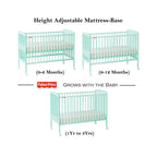 Fisher-Price Joy Baby Crib (Sea Green)