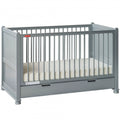 Fisher-Price Georgia Crib Cum Toddler Bed (Grey)