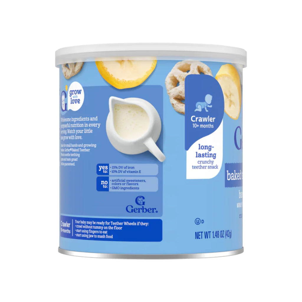 Gerber Teether Wheels Banana  (42g)