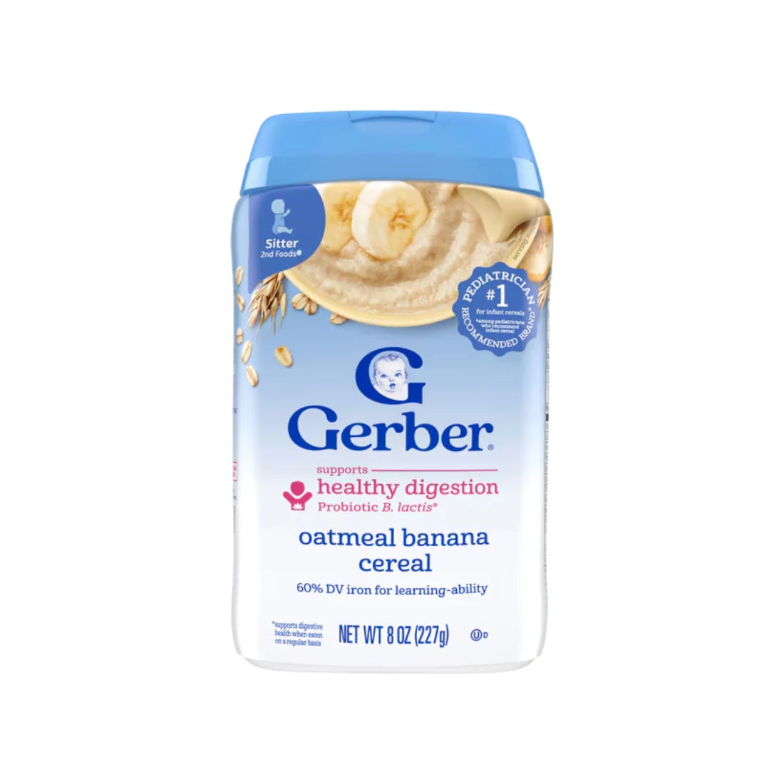 Gerber Cereal  Oatmeal & Banana (227g)