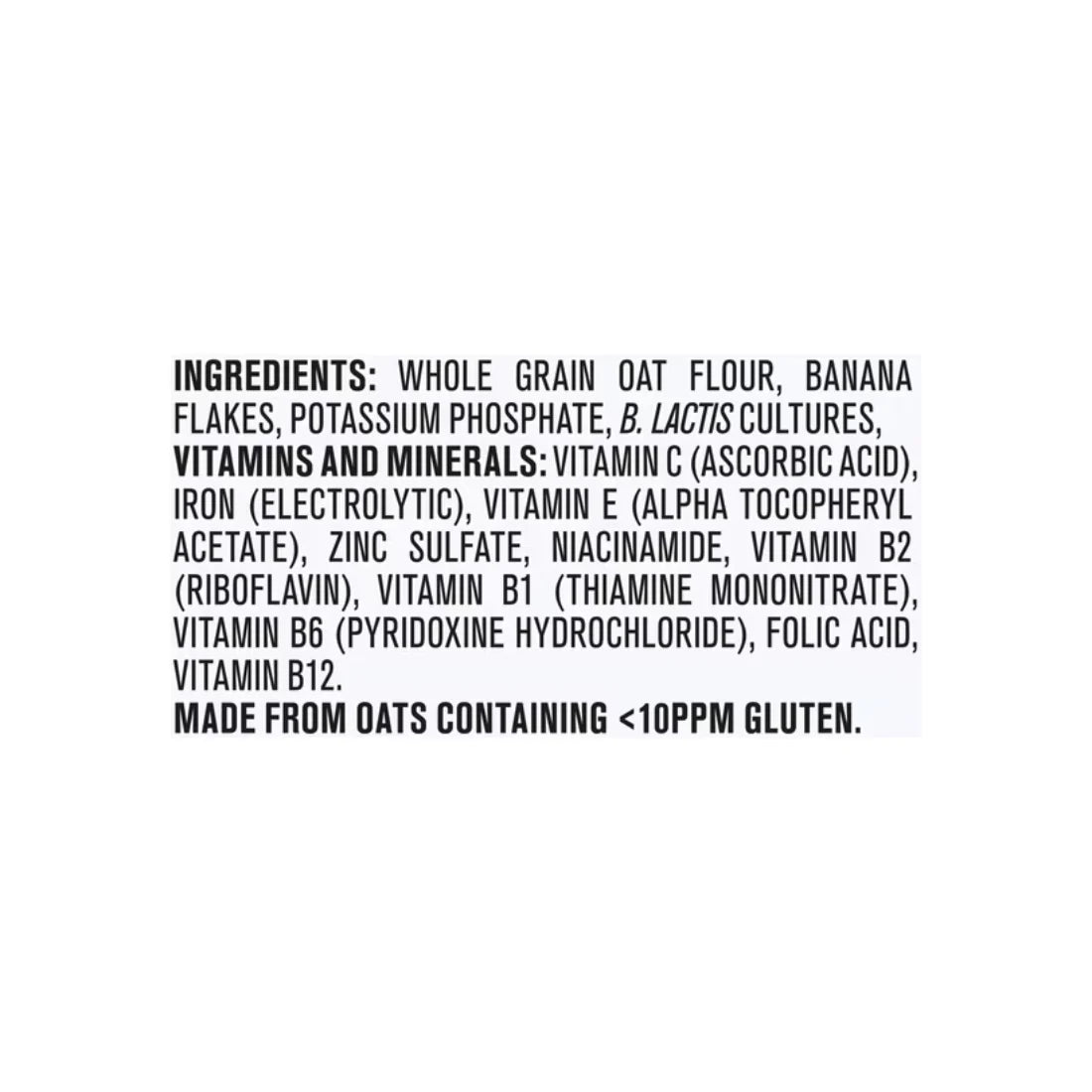 Gerber Cereal  Oatmeal & Banana (227g)