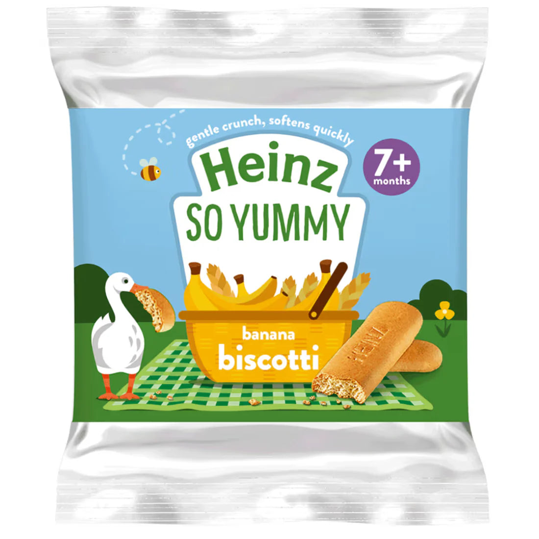 Heinz So Yummy Banana Biscotti (60g)