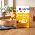 HiPP Organic Banana & Plum Porridge (7+ Months) (200g)
