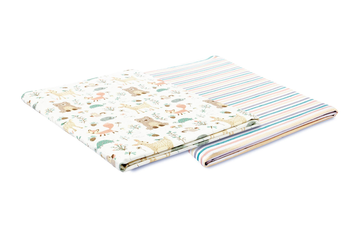 Abracadabra Flat Sheet (Set of 2) Bambi & Friends
