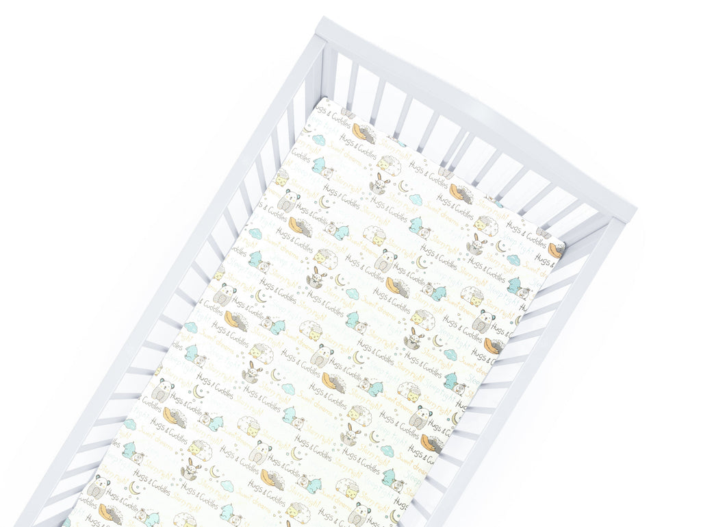 Abracadabra Flat Sheet (Set of 2) Sleepy Friends