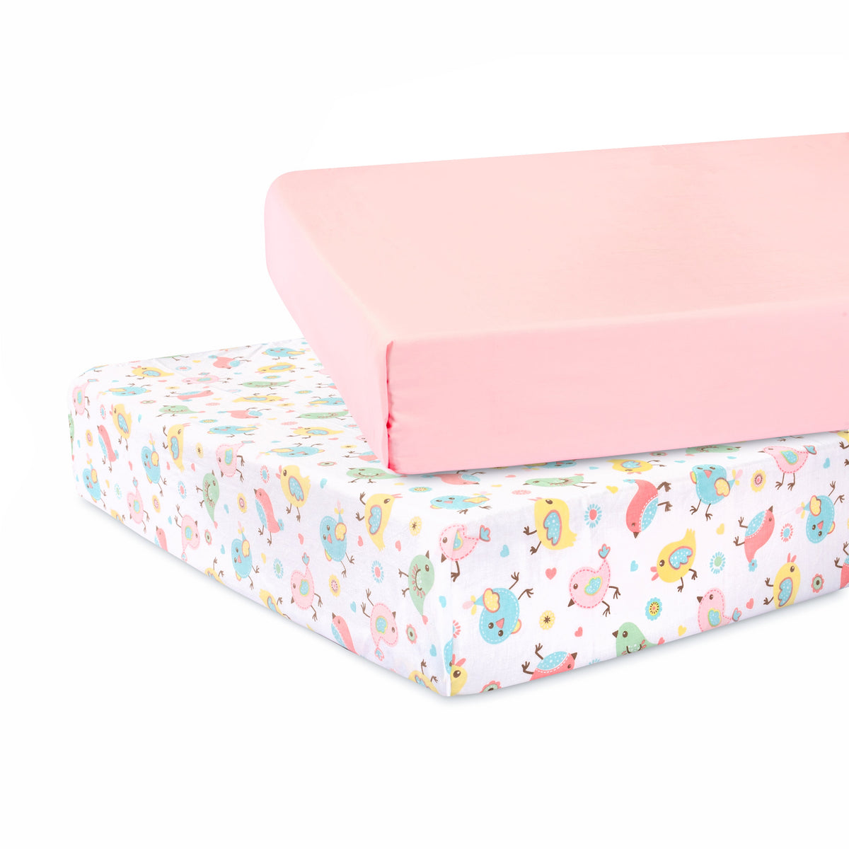 Abracadabra Flat Sheet (Set of 2) Chirpy Bird