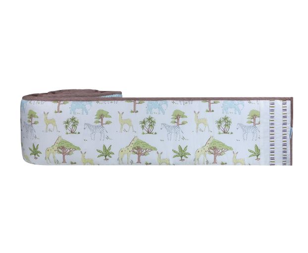 Baby Cot Bumper - Savanna