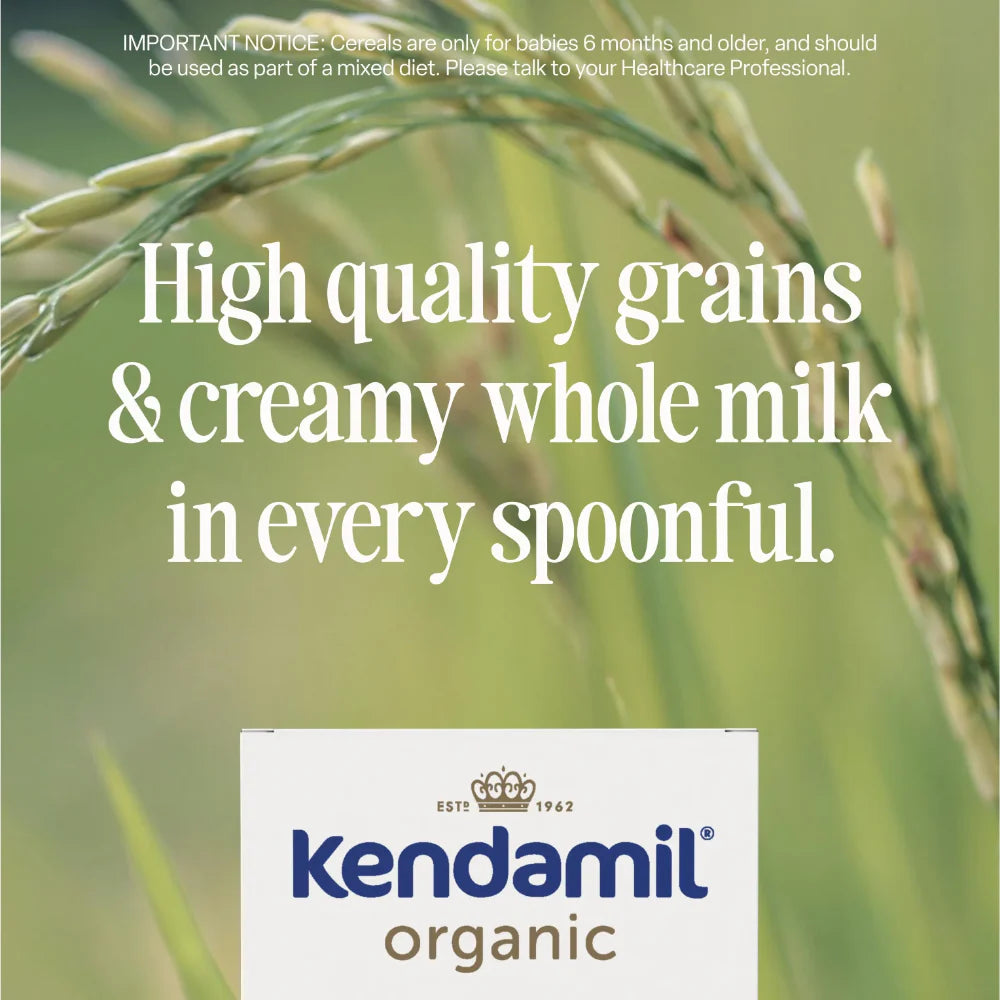 Kendamil Organic Smooth Baby Rice (4-6+ Months) (120g)