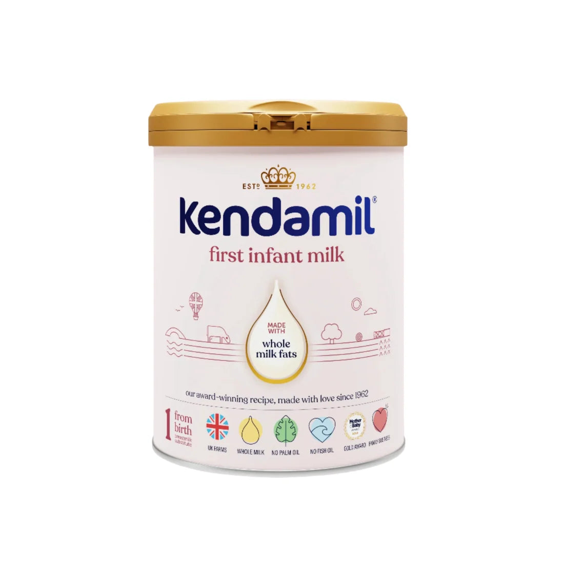 Kendamil Classic Whole Milk Stage 1 First Milk  (800g)