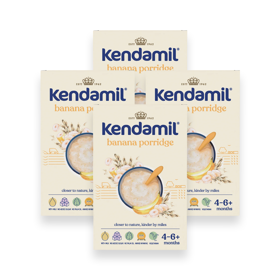 Kendamil Banana Porridge (4-6+ Months) (150g)