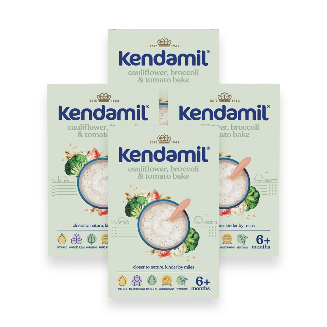 Kendamil Cauliflower, Broccoli & Tomato Bake (6+ Months) (150g)