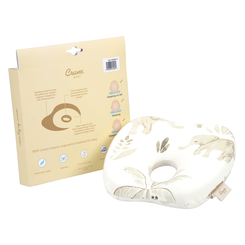 Crane Baby Memory Foam Pillow - Kendi Safari