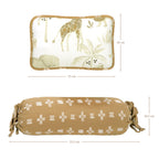 Crane Baby Pillow and Bolster Set - Kendi Safari