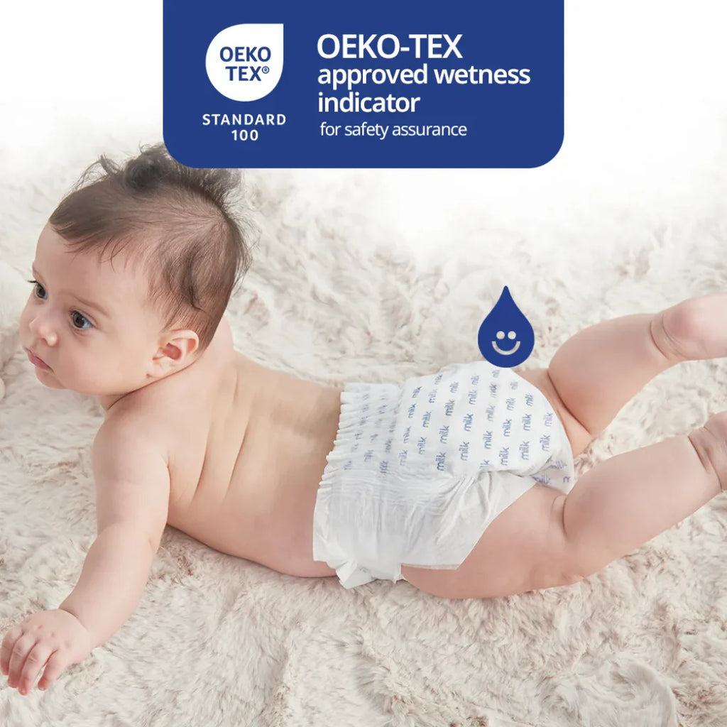 MILK Baby Diaper Flexi Tape Size 2 (S) (48 pcs) (4-8 kg)